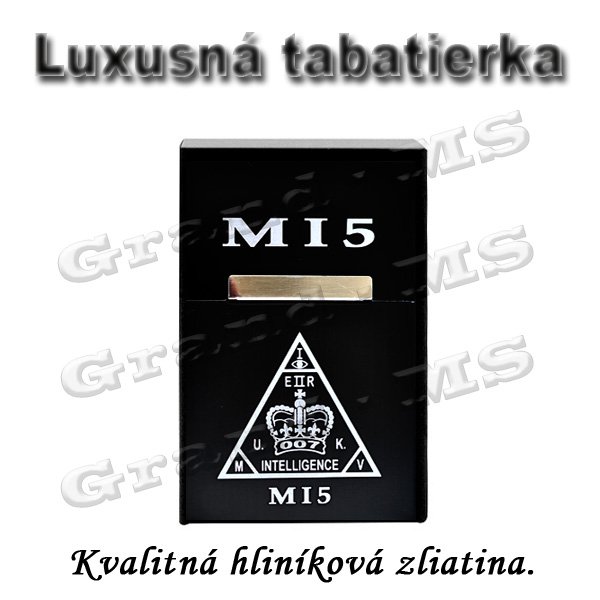 Tabatierka, púzdro, obal či krabička na cigarety - MI5