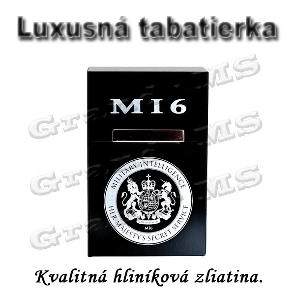 Tabatierka, púzdro, obal či krabička na cigarety - MI6
