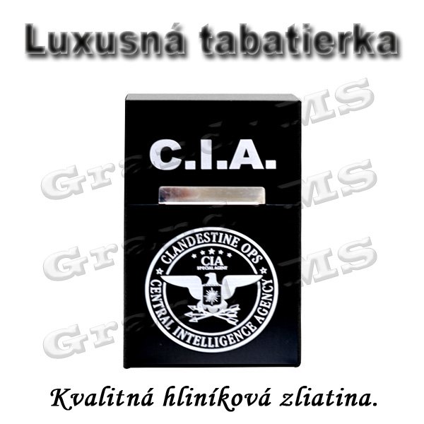 Tabatierka, púzdro, obal či krabička na cigarety - CIA