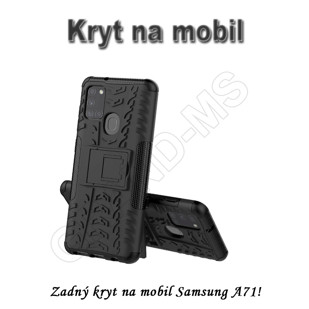 Kryt na mobil Samsung A71 - čierny