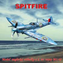 Model vojenského lietadla z 2.svetovej vojny - SPITFIRE