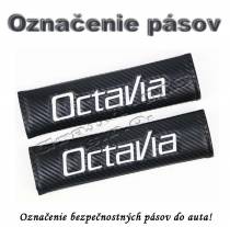 Označenie bezpečnostných pásov logom Octavia