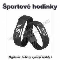 Športové digitálne hodinky QUEEN-US 0219, čierne