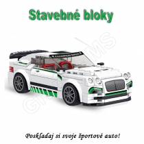 Stavebnica - Športové pretekárske auto 318ks typ 007