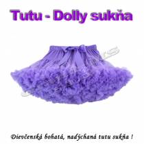 Tutu - Dolly sukňa pre dievčatá od 6 do 10 rokov - fialová