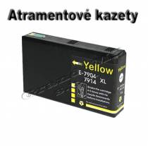 Atramentová kazeta kompatibilná s Epson T7904 / T7914, 79XL,(C13T79044010) Yellow
