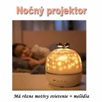 Nočný projektor  MULTISLEEP041 - so 6 motívmi  a hudbou