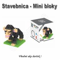 Stavebnica - mini bloky pre deti i dospelých Opica