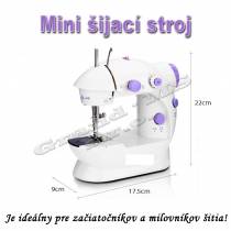 Mini šijací stroj NEEDLE pre deti a začiatočníkov