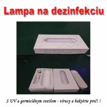 Prenosná sterilizačná-germicídna mini UVC lampa COD2 -  ZABIJÁK VÍRUSOV A BAKTÉRIÍ