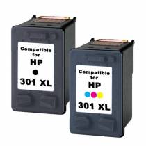 RED PRINT, sada kompatibilná s HP 301XL Bk a 301XL C (CH563EE, CH564EE)