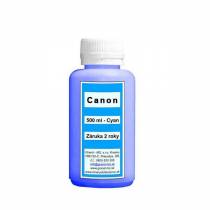Atrament - pre kazety CANON CLI-551 c - 500 ml - azúrový