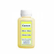 Atrament - pre kazety CANON CL-541 y - 500 ml - žltý