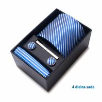 Luxusná 4 dielna kravatová sada - 105