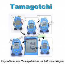 Elektronická hra Tamagotchi - 168 zvieratiek v 1