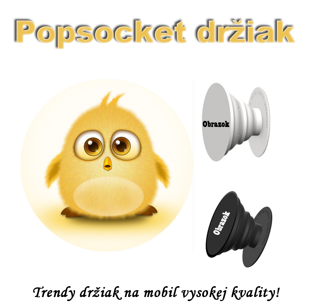 Popsocket - držiak na mobil Funny chicken